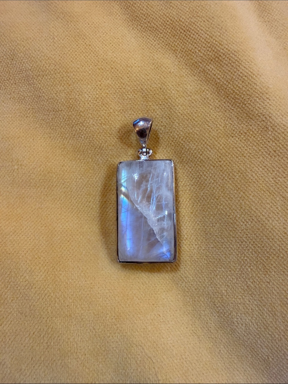 Sterling Silver Moonstone Pendant